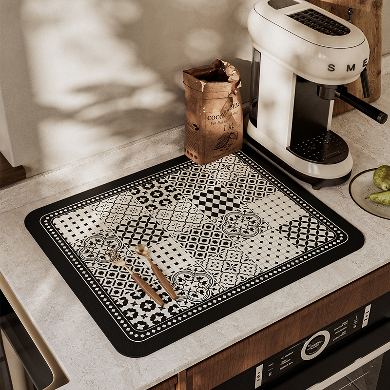 咖啡机垫吧台沥水垫厨房水池水槽