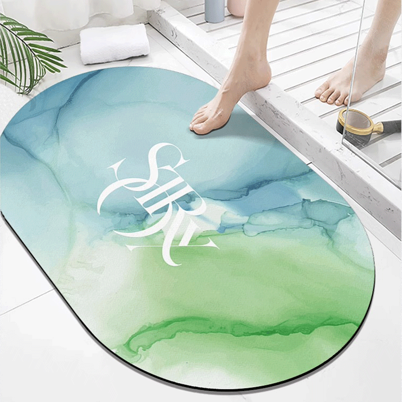 硅藻泥吸水垫卫生间铺垫防滑速干