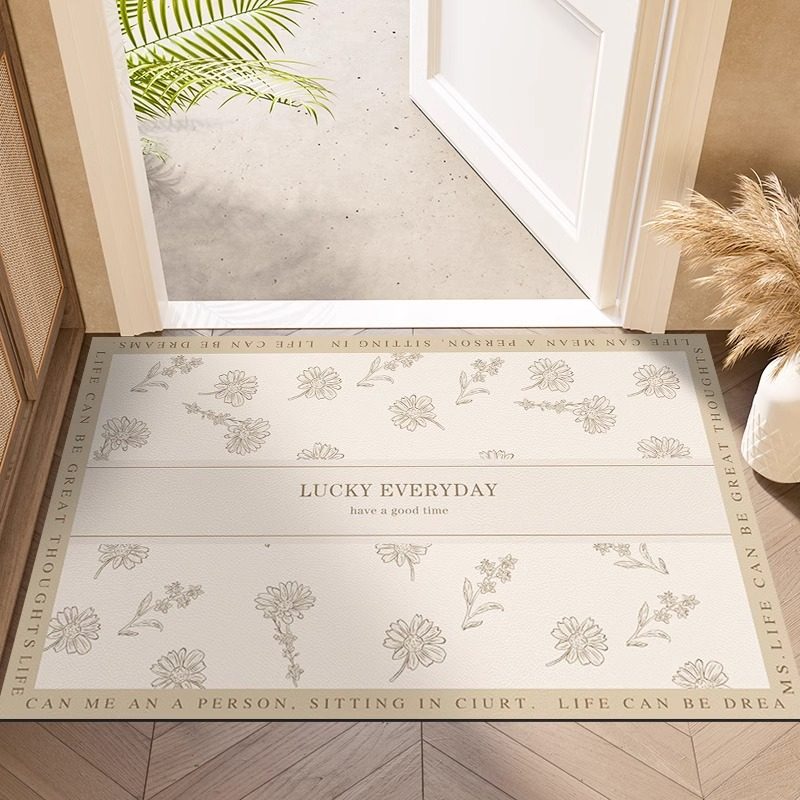 入户门地垫进门脚垫中式皮革pvc可擦免洗玄关地毯防滑门垫高级感,居家布艺,入户地垫,淘宝优惠券,粉丝福利购,淘宝优惠卷