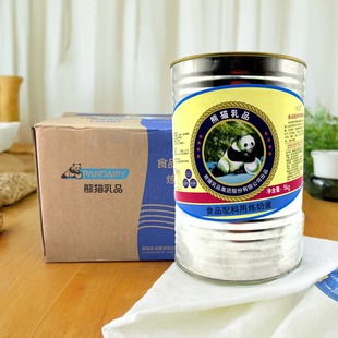4罐 包邮 熊猫炼奶易拉罐炼奶 广东 甜点面包奶茶烘焙 熊猫炼乳5kg