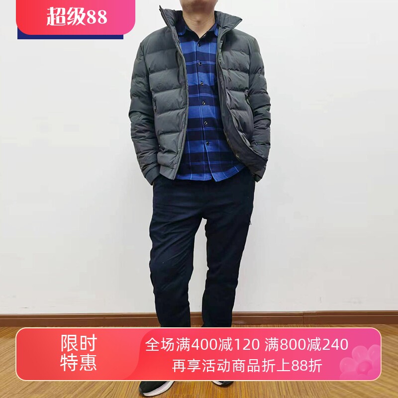 TONYWEAR立领短款绗缝羽绒服