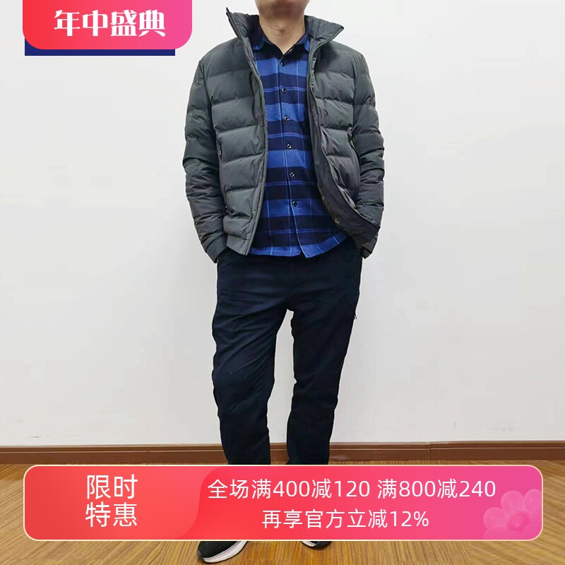 TONYWEAR立领短款绗缝羽绒服