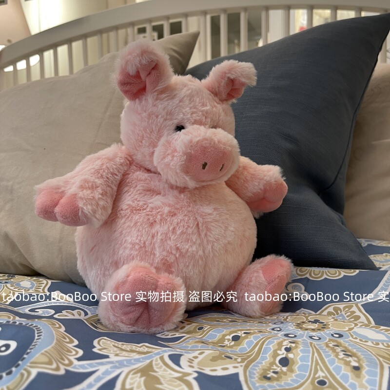 限定设计可爱大肚子款胖嘟嘟的小猪毛绒玩偶安抚礼物