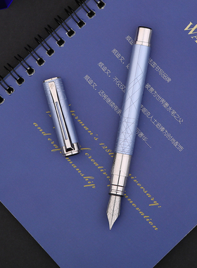 （破损清仓处理）WATERMAN法国威迪文远景23k镀金钢笔高档墨水笔