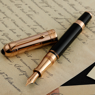 意大利Aurora奥罗拉钢笔 Cupola穹顶100th系列18K金笔可配长刀尖