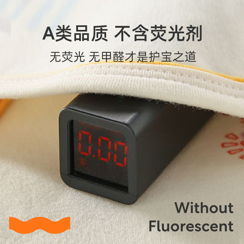 JINGQI  하프백 봄 가을 순수 면화 뼈없는  열 탑    옷 0-3 개월