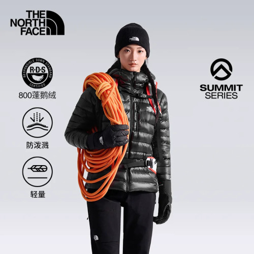 北面巅峰零感女款高山鹅绒羽绒服