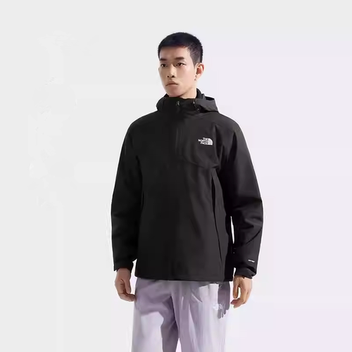 北面男防水防风硬壳冲锋衣