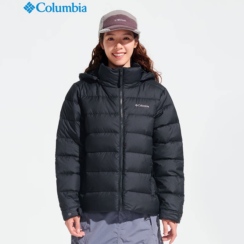 Columbia哥伦比亚羽绒服女秋冬户外防风防泼保暖鸭绒外套|XR9869