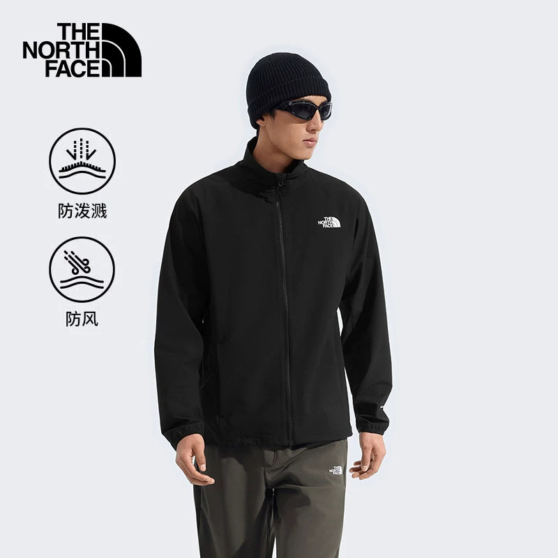 北面TheNorthFace软壳外套男经典款防风防泼水暖立领外套8JS6