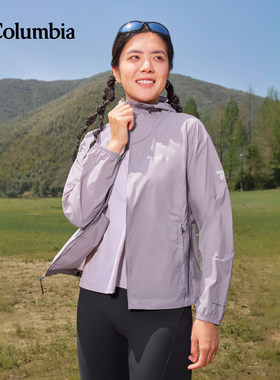 Columbia哥伦比亚户外春夏女子钛金系列拒水防晒衣皮肤衣WR5592