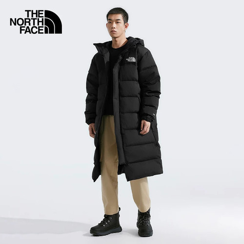 TheNorthFace北面长款羽绒服男秋冬700蓬户外防风长款鹅绒服|832J