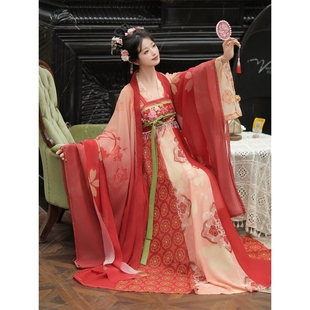 2026原创诃子裙汉服女新款夏季唐制改良大袖衫刺绣柯子裙仙气古装