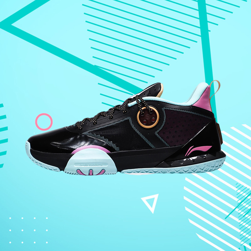 李宁篮球鞋夏韦德全天6总动员减震室内低帮防滑运动鞋ABPR019