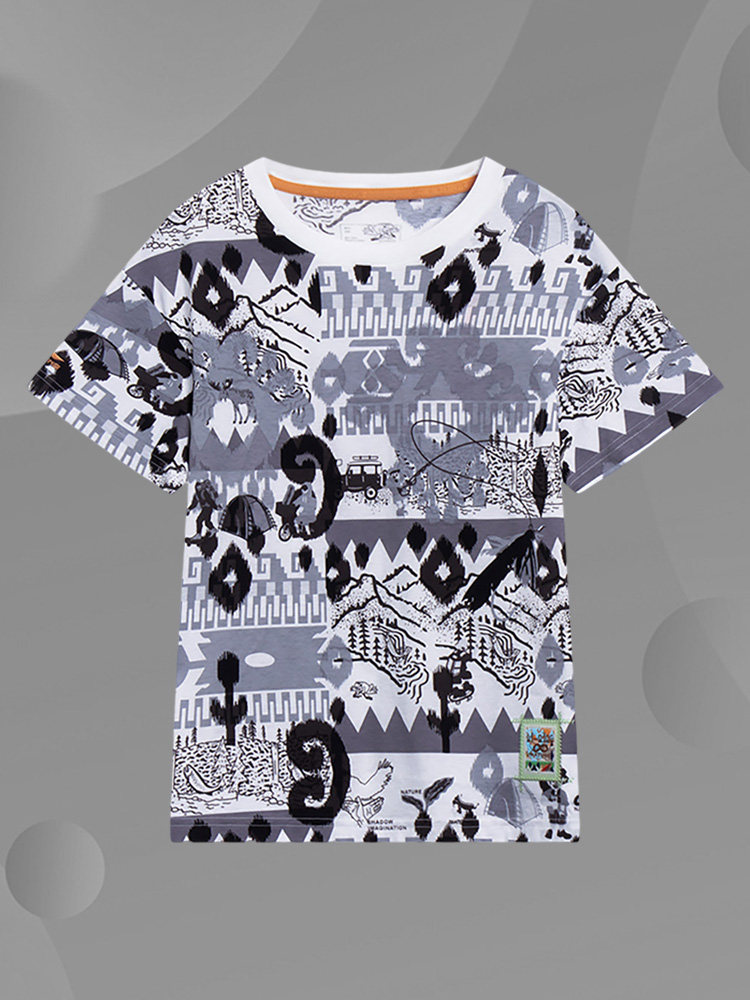 Lining/李宁正品男大童运动潮流系列舒适耐洗宽松短袖T恤YHST109,童装/婴儿装/亲子装,T恤,淘宝优惠券,粉丝福利购,淘宝优惠卷