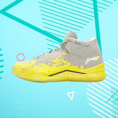 李宁正品篮球鞋男鞋韦德之道3男子减震耐磨比赛高帮运动鞋ABAJ013