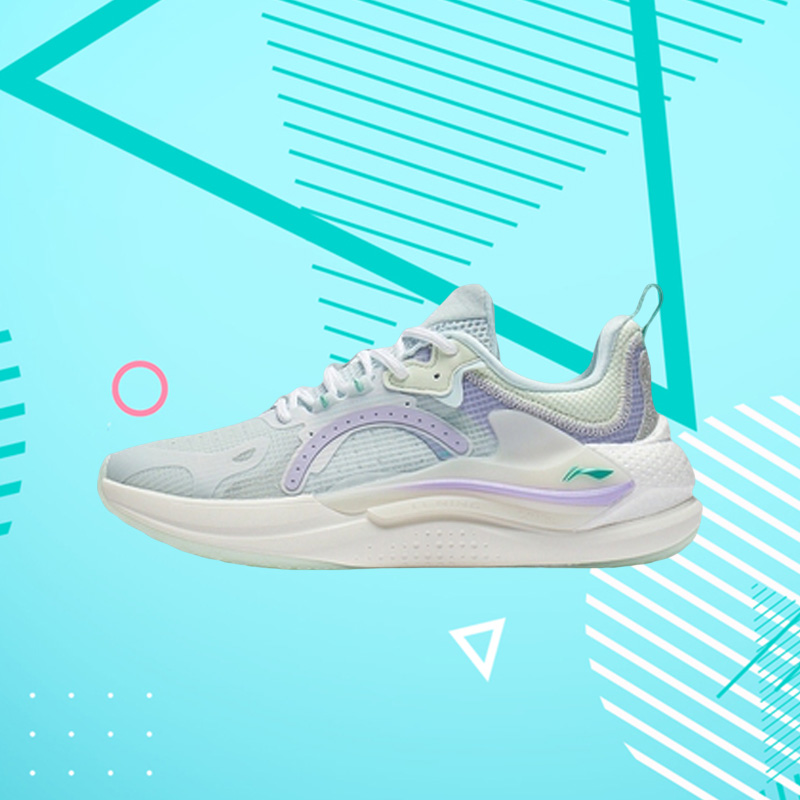 李宁正品新款星火3女子时尚潮流舒适百搭低帮运动休闲鞋AGLS062