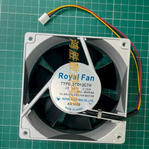 TYPE散热风扇STD12C7H DC24V 0.30A 工业级配电箱机柜轴流风扇