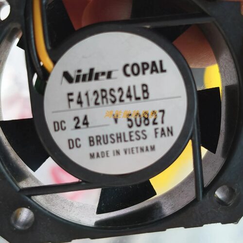 idec原装 F412RS24LB 三线散热风扇DC24V 4012 机箱散热风机