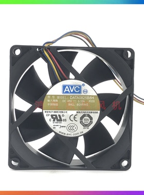AVC DATA0825B8H 48V 0.10A 8厘米8025 思科中兴交换机变频器风扇