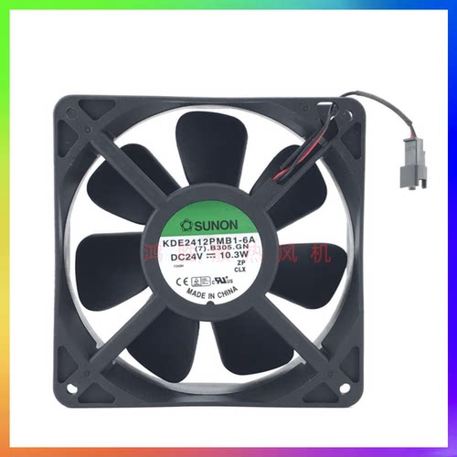 KDE2412PMB1-6A DC24V 10.3W 12038 12CM/厘米 变频器散热风扇