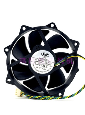 KEEP A9225L12S 9025 DC12V 0.20A 圆形机箱电源CPU静音散热风扇