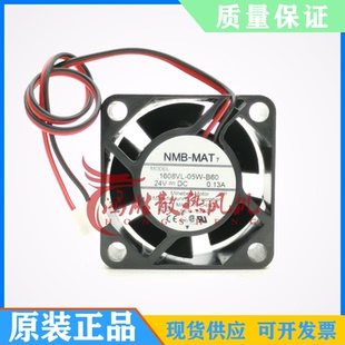 0.13A MAT 正品 24V NMB B60 全新原装 05W 4CM散热风扇设备 1608VL