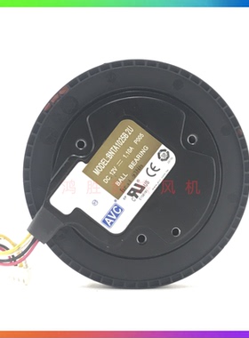 AVC BNTA1025B2U 12V 1.10A 10025 涡轮离心式直流电动机散热风扇