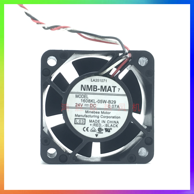 全新NMB 1608KL-05W-B29 24V 0.07A 4020 4CM/厘米变频器散热风扇