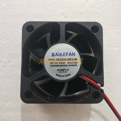 BAIKEFAN全新DBA05020B24M DC24V 0.09A 5CM 5020变频器散热风扇