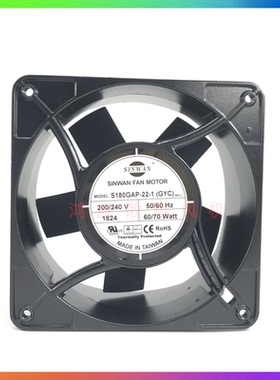 原装SINWAN S180GAP-22-1(GYC) 200/240V 60/70W 17689轴流风机