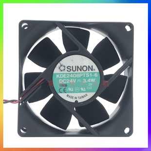 8CM 厘米 24V 变频器散热风扇 8025 3.4W KDE2408PTS1