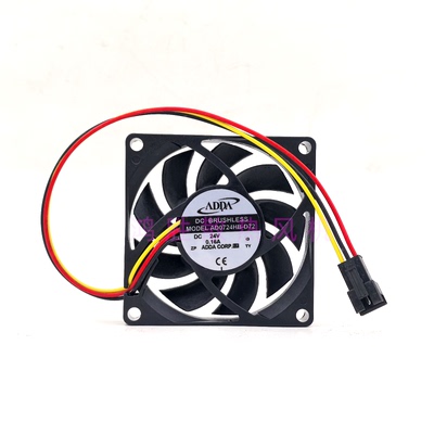 原装ADDA AD0724HB-D72 7015 24V 0.16A 7CM 变频器静音散热风扇