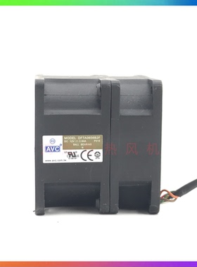 原装AVC DFTA0656B2F 12V 3.84A 6056 双电机暴力服务器散热风扇