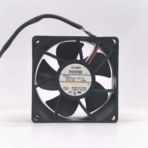 全新NMB 08025DA-12P-FL DC12V 0.80A 机箱散热风扇