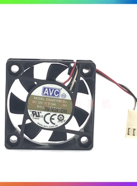 AVC DS04010B12U 4010 12V 0.14A  4厘米 双滚珠静音cpu散热风扇