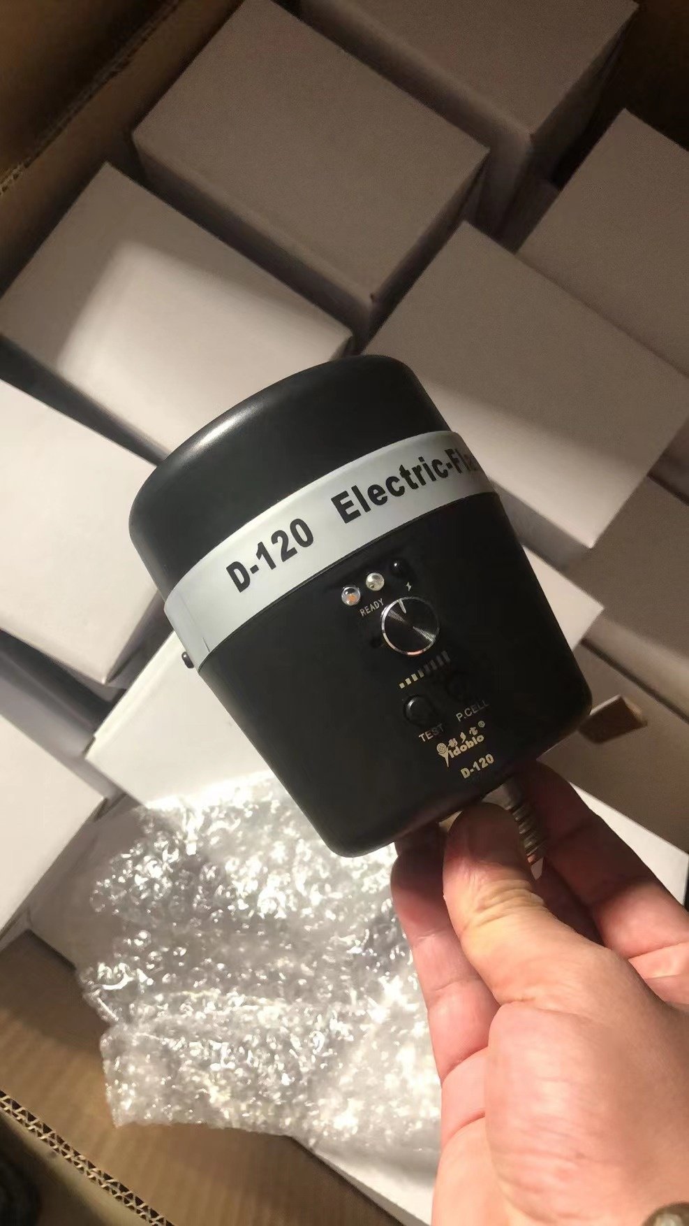 影多宝小型影室闪光灯霸王E系列120W 影室灯小型摄影棚淘宝摄影灯