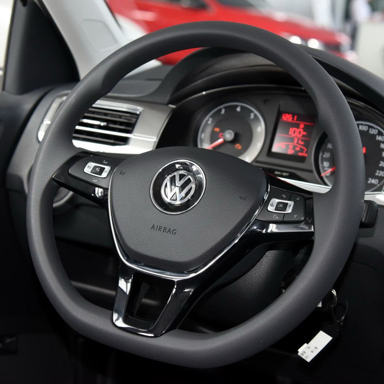 大众13-16款新帕萨特17朗逸15朗行改装多功能方向盘总成专用配件