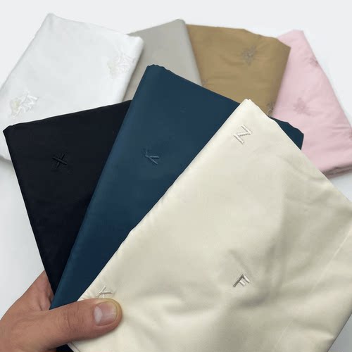 三合一羽绒服胆布棉裤直充绣花