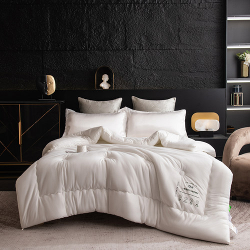 Q4纪希尔顿 A类母婴软糯针织棉被舒适四季柔软被子天然贴身冬被