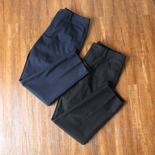 利落有型！纯原 男装春秋宽松时尚EZY仿毛料纯色九分裤休闲裤西裤