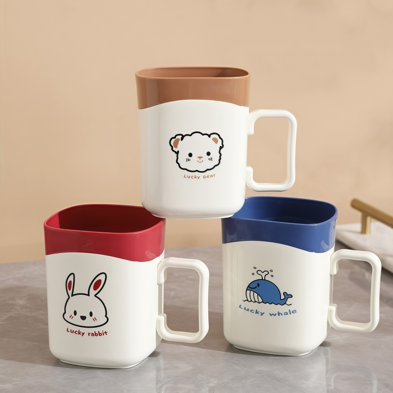 漱口杯高颜值轻奢家用刷牙杯子情侣一对牙缸洗漱杯儿童牙具收纳盒