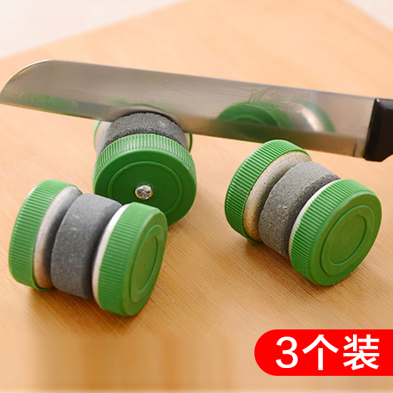 圆形厨房家用快速天然磨刀石日本磨剪子器菜刀工具正品专业剪刀棒怎么看?