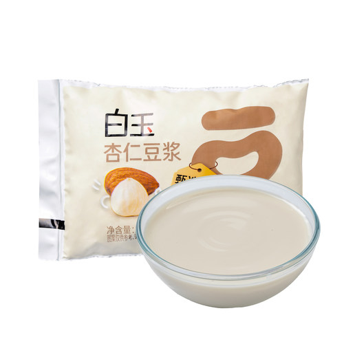 白玉非转基因杏仁豆浆