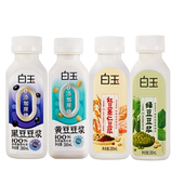 白玉谷物早餐食品豆浆 包邮 280ml 4瓶装