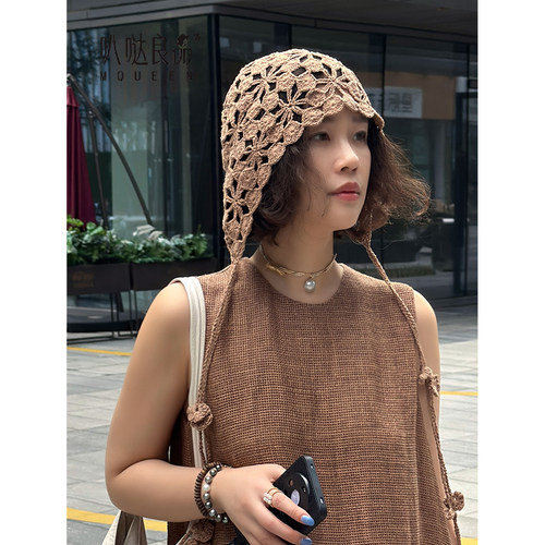 库茵堆堆帽极简风男女通用