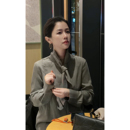 衬衫 羊毛莱赛尔设计感简约长袖 半盏情话 女休闲上衣 叭哒不惑