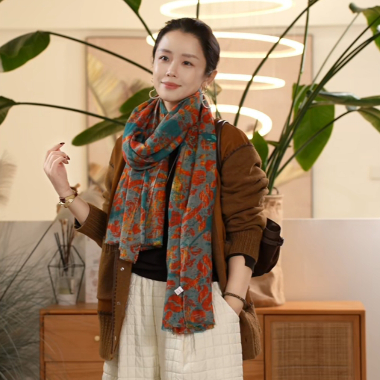 库茵印花极简风男女通用