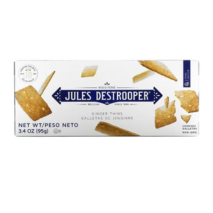 荷兰Jules Destrooper 巧克力美味黄油姜汁饼干休闲办公代餐零食