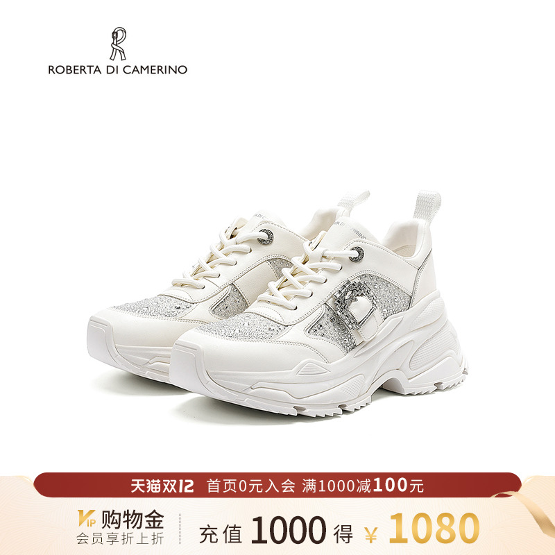 诺贝达女鞋冬季老爹鞋